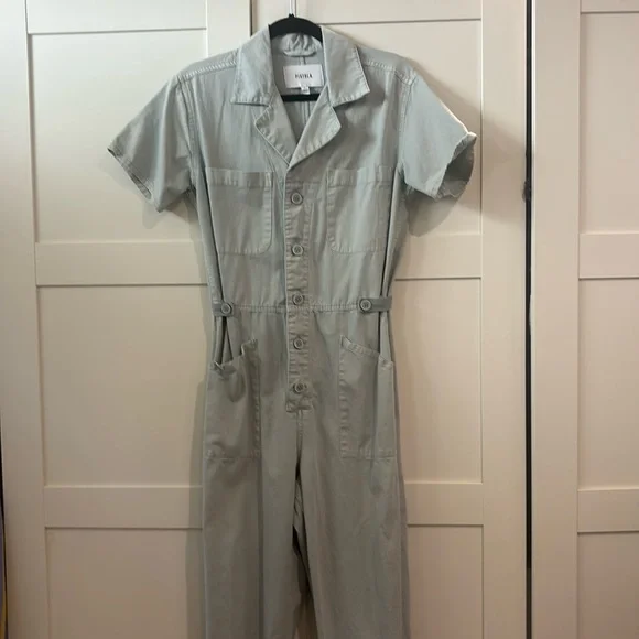 Pistola Denim Grover Jumpsuit Romper Blue Frost, Sz Small - Picture 3 of 6